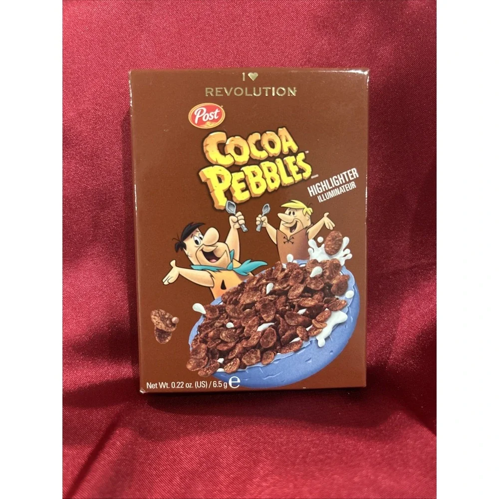 I Love Revolution Cocoa Pebbles Highlighter Palette‎ Girl Gift Makeup New Blush